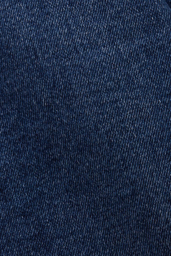 Lige jeans med mellemhøj talje, BLUE DARK WASHED, detail image number 6