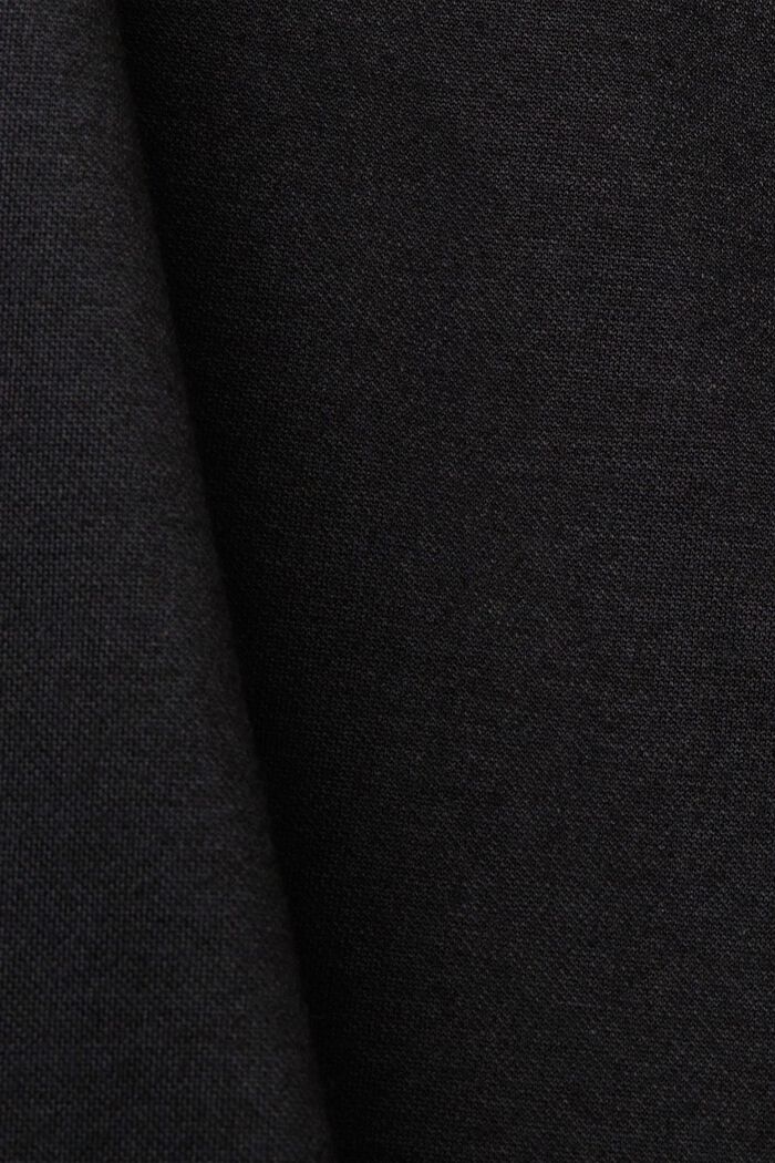 Minikjole med voluminøse ærmer, BLACK, detail image number 5