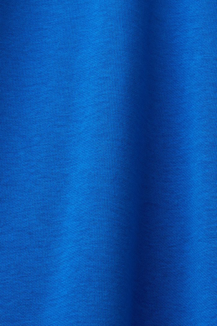 Sweatshirt med syet logo, BRIGHT BLUE, detail image number 5