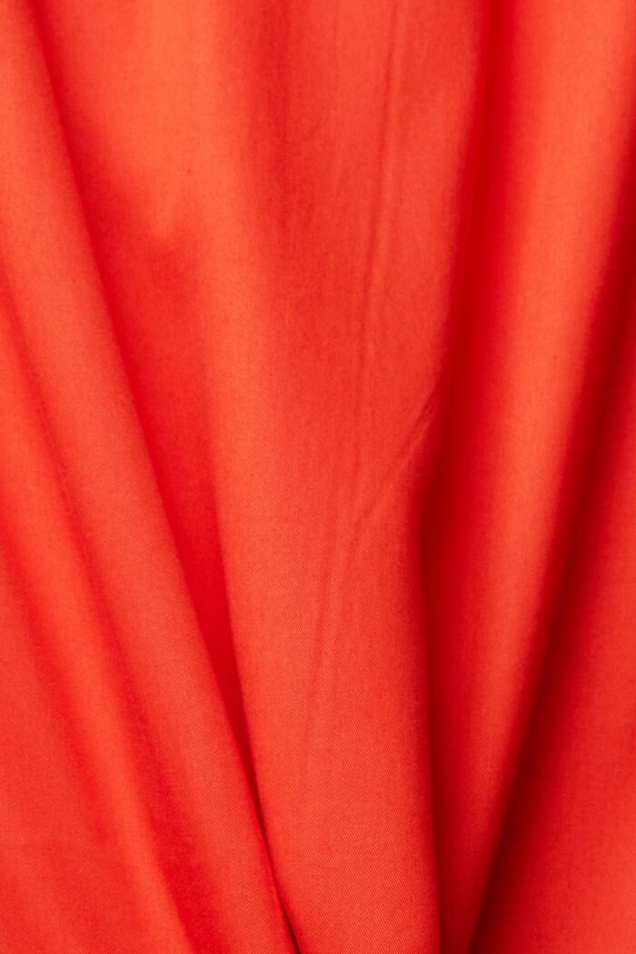 Kjole med løbegang og snor, TENCEL™, ORANGE RED, detail image number 1