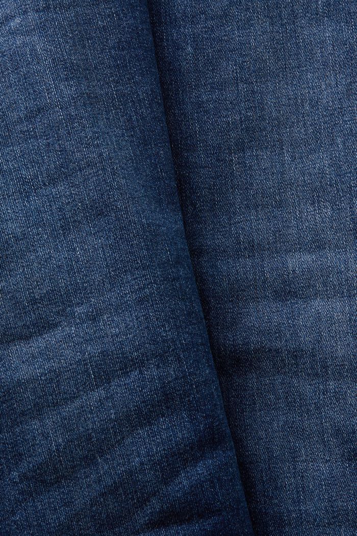 Skinny jeans med lav alje, BLUE DARK WASHED, detail image number 6