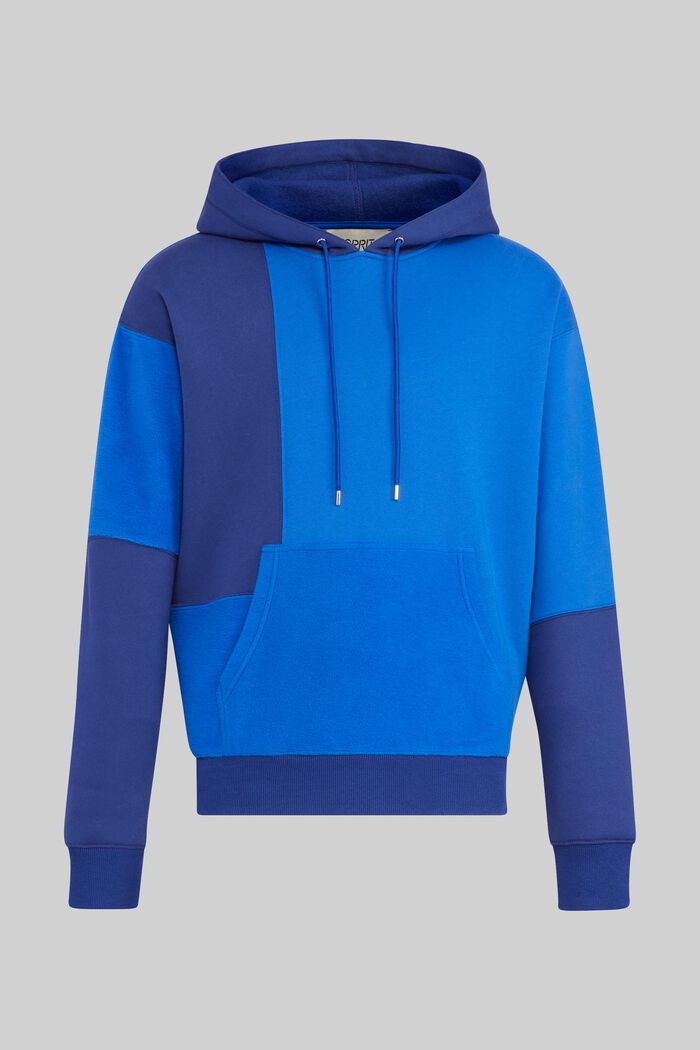 Unisex-sweatshirt i patchworklook, BLUE, detail image number 6