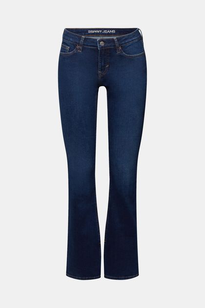 Bootcut jeans med lav talje