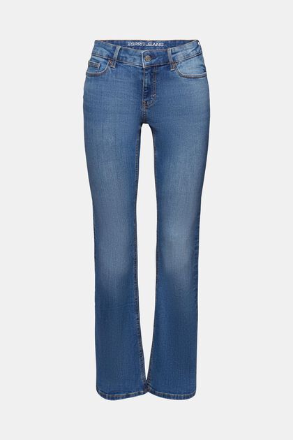 Bootcut-jeans med lav talje