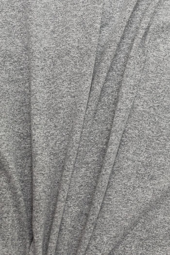 Melange-T-shirt, GREY, detail image number 5