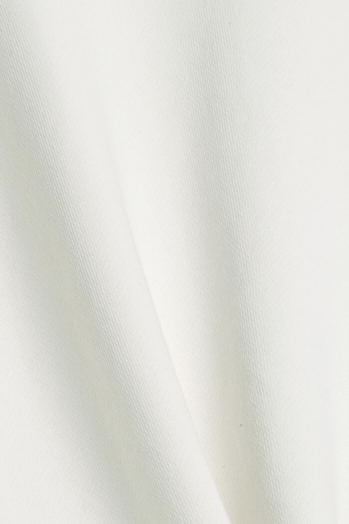 Sweatshirt i 100% økobomuld, OFF WHITE, detail image number 4
