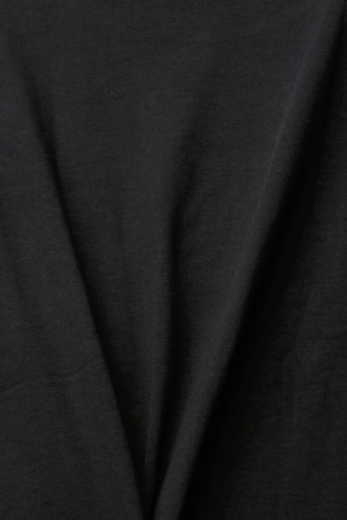Pyjamas-tee, BLACK, detail image number 4