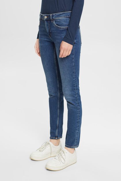 rent assimilation filthy Køb slim fit jeans til kvinder online| ESPRIT