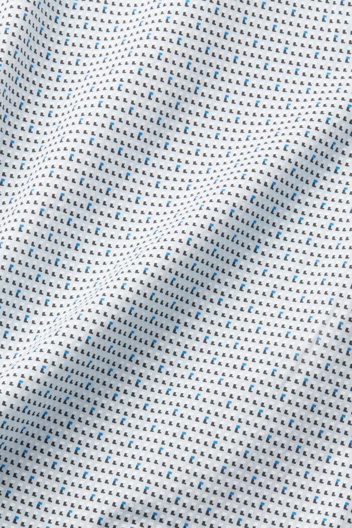 Skjorte i slim fit med allover-mønster, LIGHT BLUE, detail image number 5