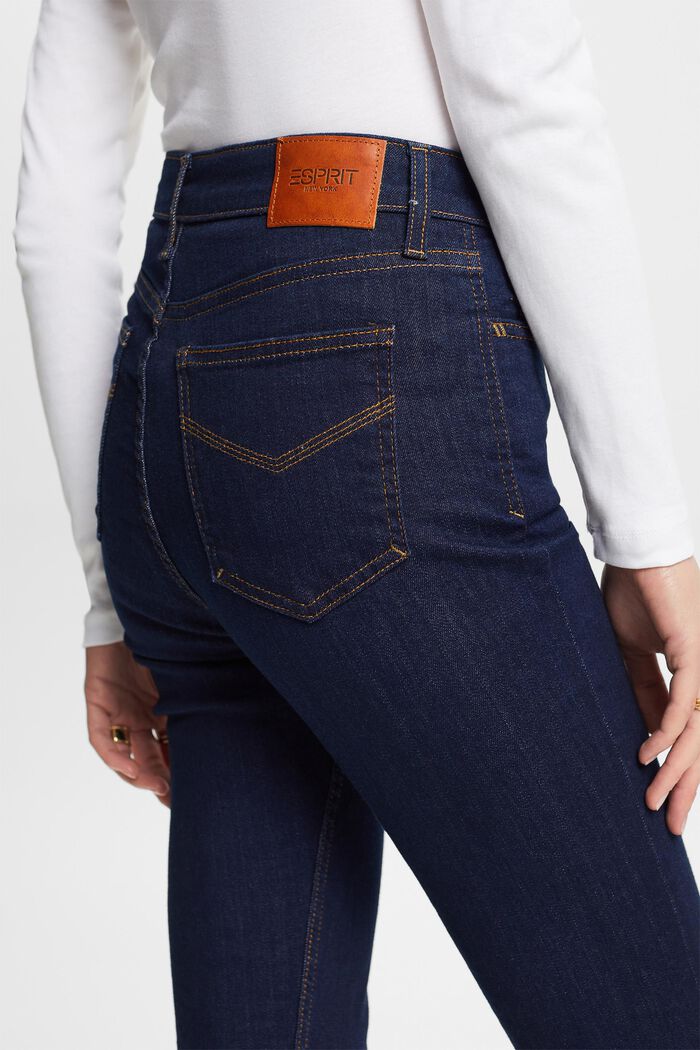 Bootcut-jeans med høj talje, BLUE RINSE, detail image number 2