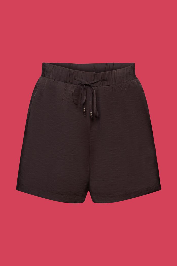 Pull on-shorts i satin, ANTHRACITE, detail image number 7