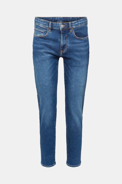 Jeans med slim fit, BLUE MEDIUM WASHED, overview