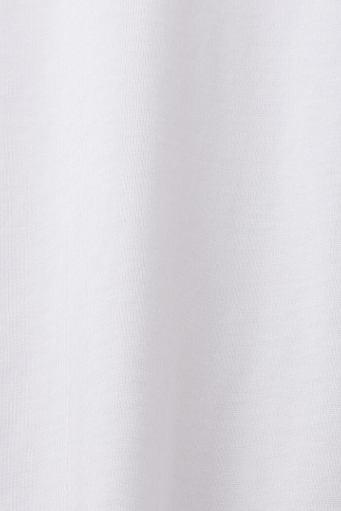 Longsleeve i jersey, 100% bomuld, WHITE, detail image number 6