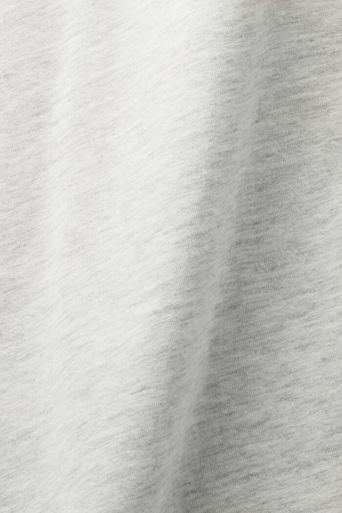 Melange-T-shirt med rund hals, ICE, detail image number 5