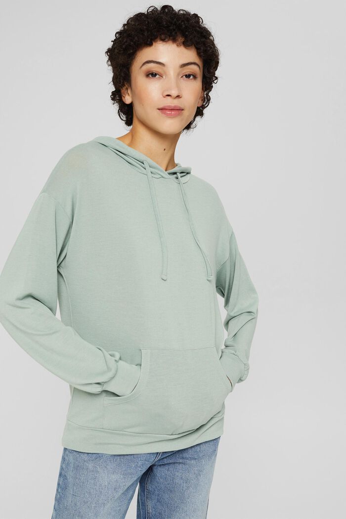 Genanvendte materialer: hoodie af jersey