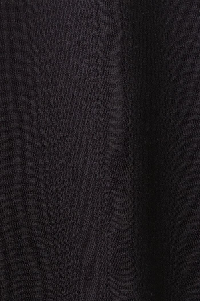 Basis-sweatshirt, bomuldsmiks, BLACK, detail image number 4