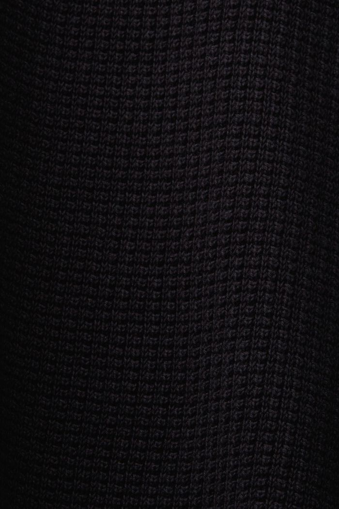 Sømandstrøje af 100% pima-bomuld, BLACK, detail image number 5