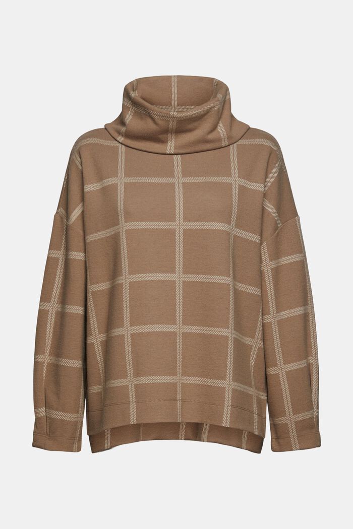 Mønstret sweatshirt, LENZING™ ECOVERO™