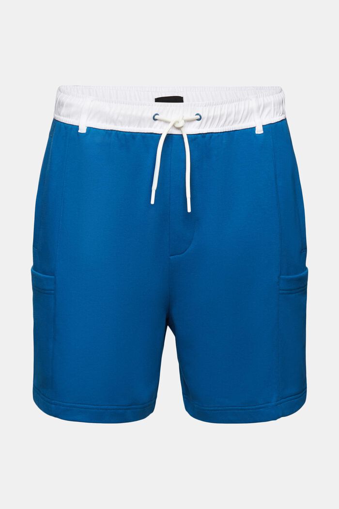 Shorts i joggingstil, DARK BLUE, detail image number 7