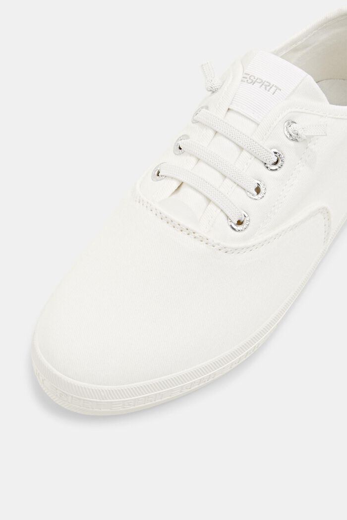 Sneakers med elastiske snørebånd, OFF WHITE, detail image number 3