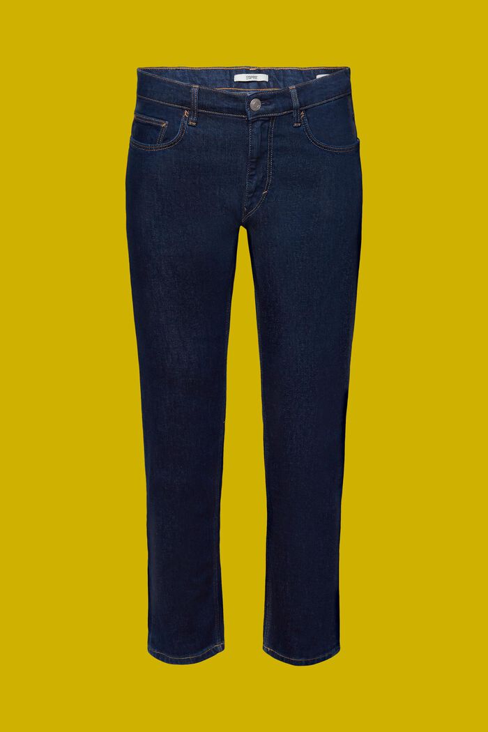 Jeans med slim fit, BLUE RINSE, detail image number 6