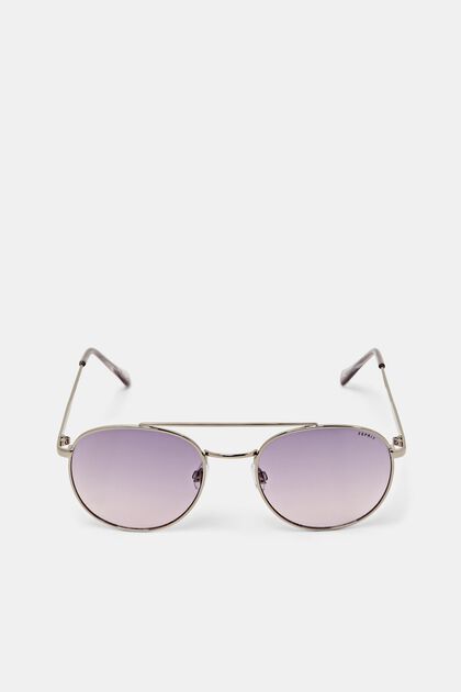 Solbriller i aviator-stil med farvede glas