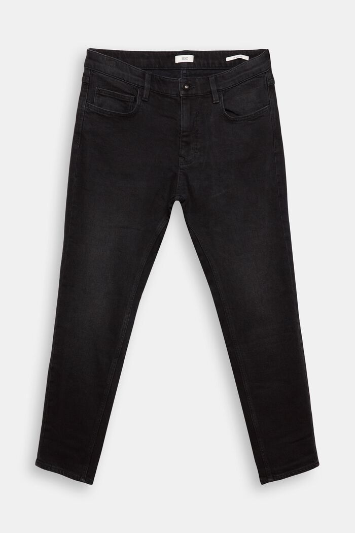 Stretch jeans, BLACK DARK WASHED, detail image number 8