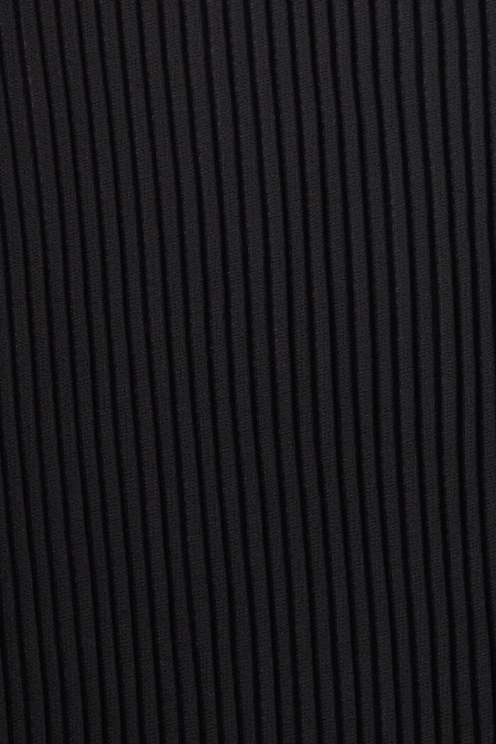 Plisseret kjole uden ærmer, LENZING™ ECOVERO™, BLACK, detail image number 5