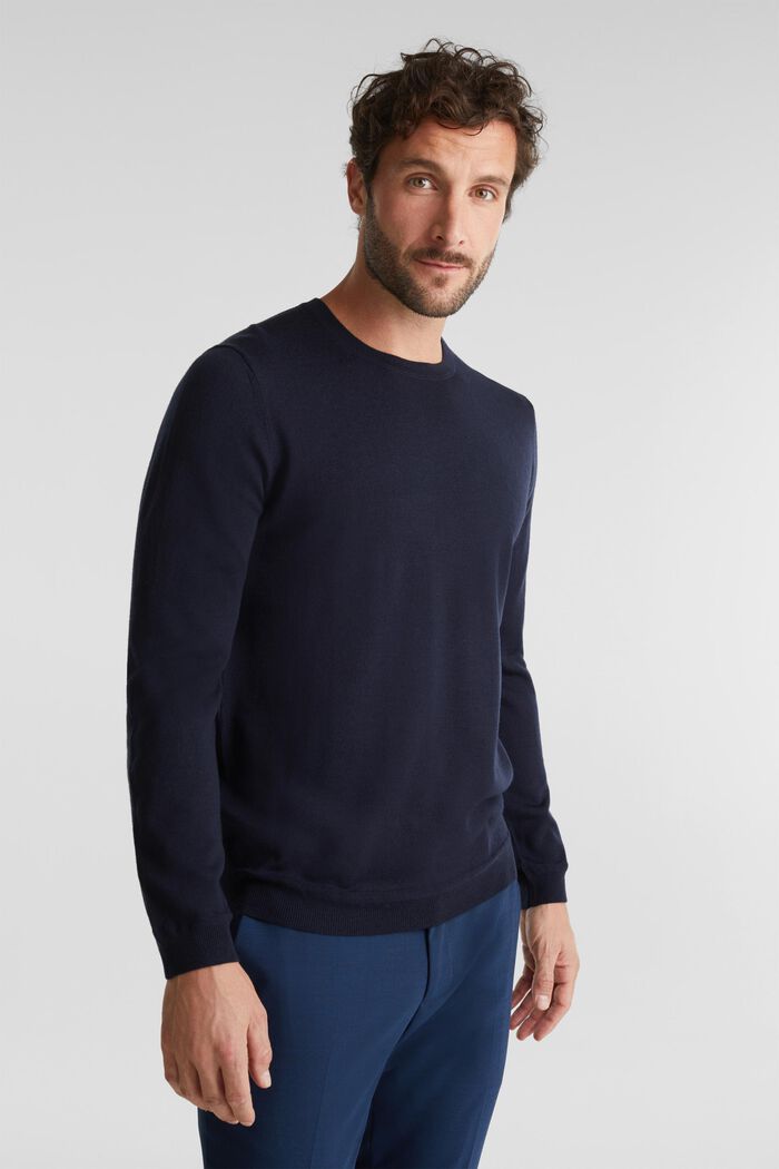 Sweaters, NAVY, detail image number 0