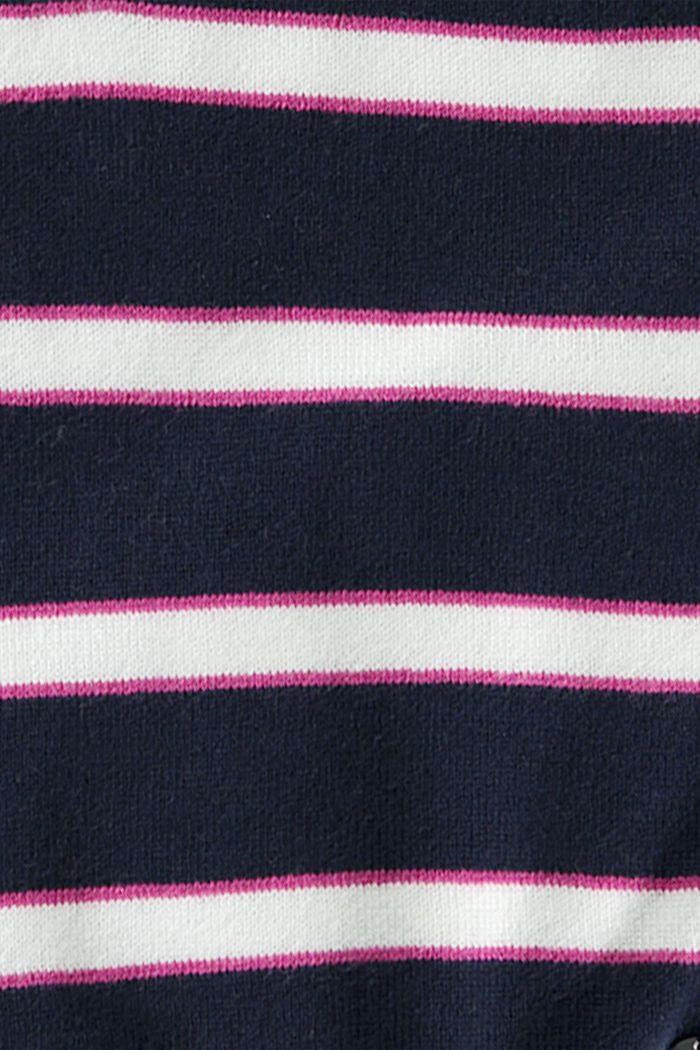 Stribet tørklæde, NAVY, detail image number 1