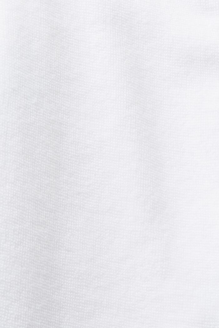 Badekåbe i frotté med stribet inderside, WHITE, detail image number 4