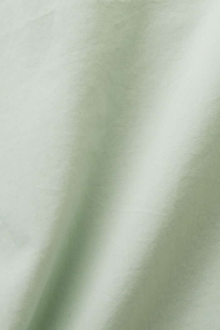 Ærmeløs bluse, 100 % bomuld, CITRUS GREEN, detail image number 4