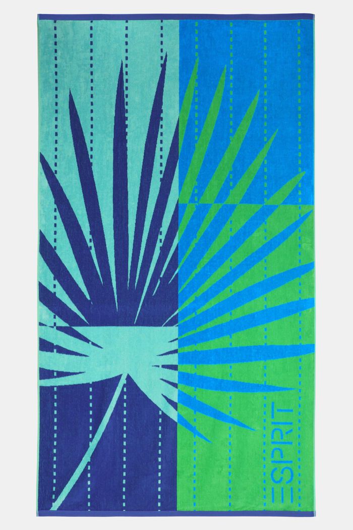 Strandhåndklæde med print og logo, CURACAO, detail image number 1