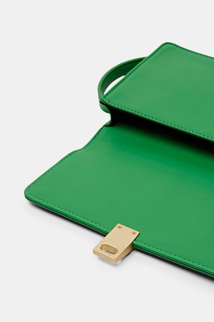 Crossbody-taske med drejelås, GREEN, detail image number 3