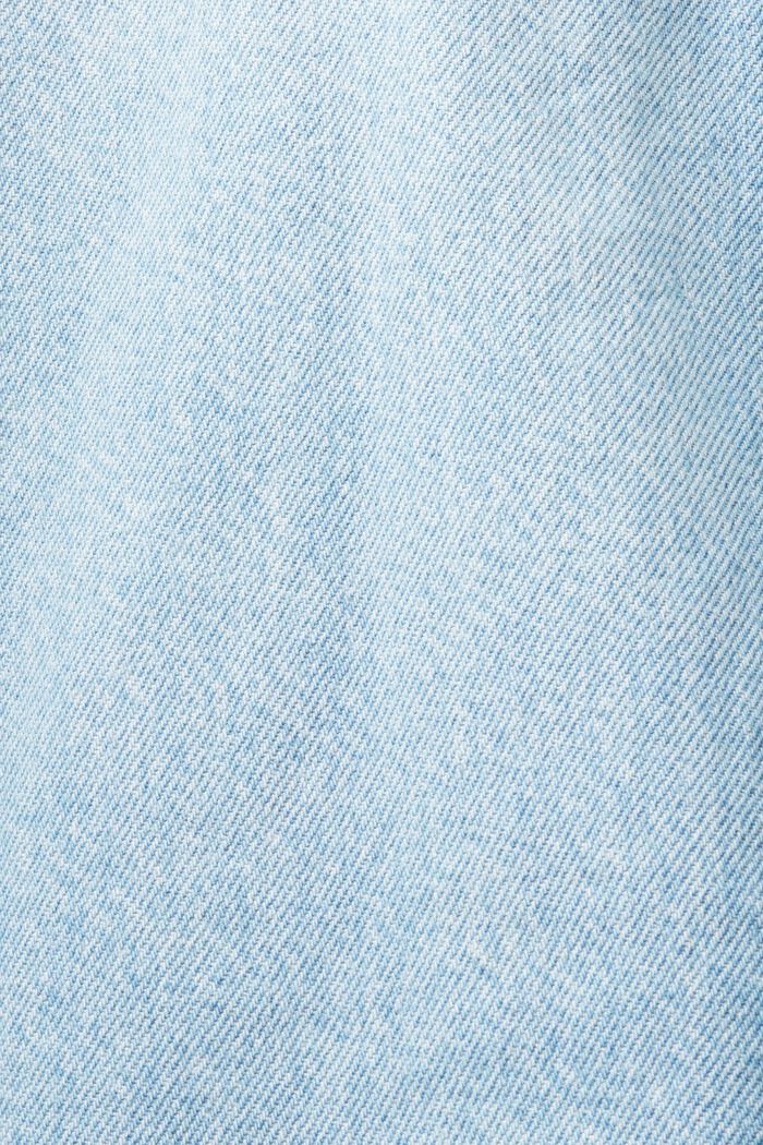 Denimjakke i bæredygtig bomuld, BLUE BLEACHED, detail image number 4