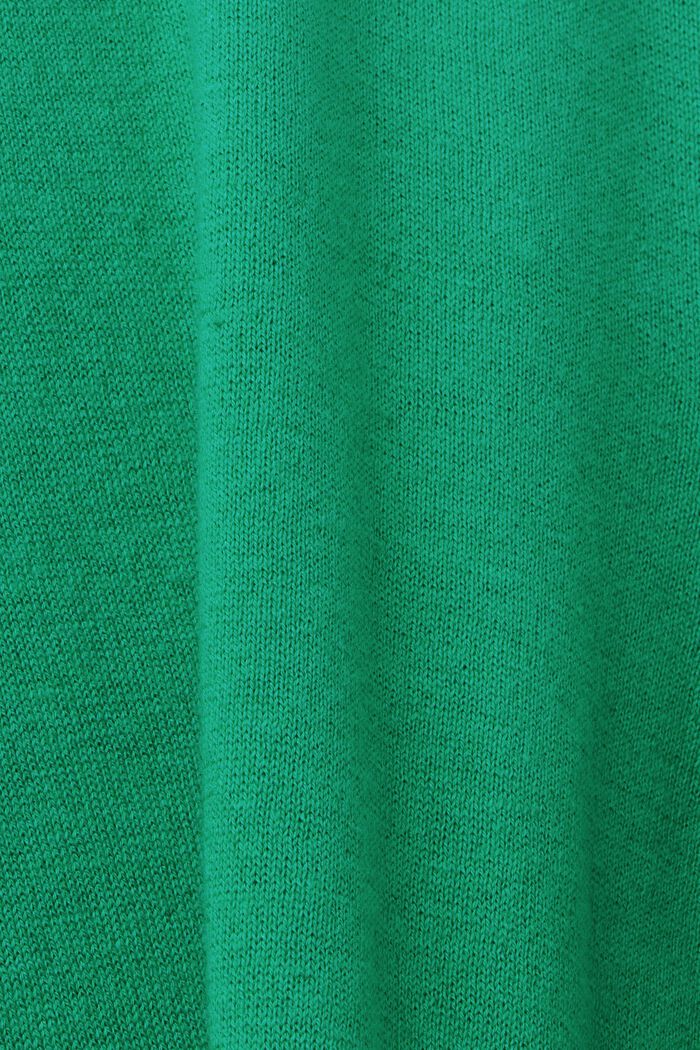 Poloshirt i bæredygtig bomuld blandet med TENCEL, GREEN, detail image number 5