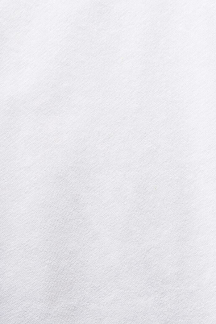 Tanktop med dyb, rund halsudskæring, WHITE, detail image number 4