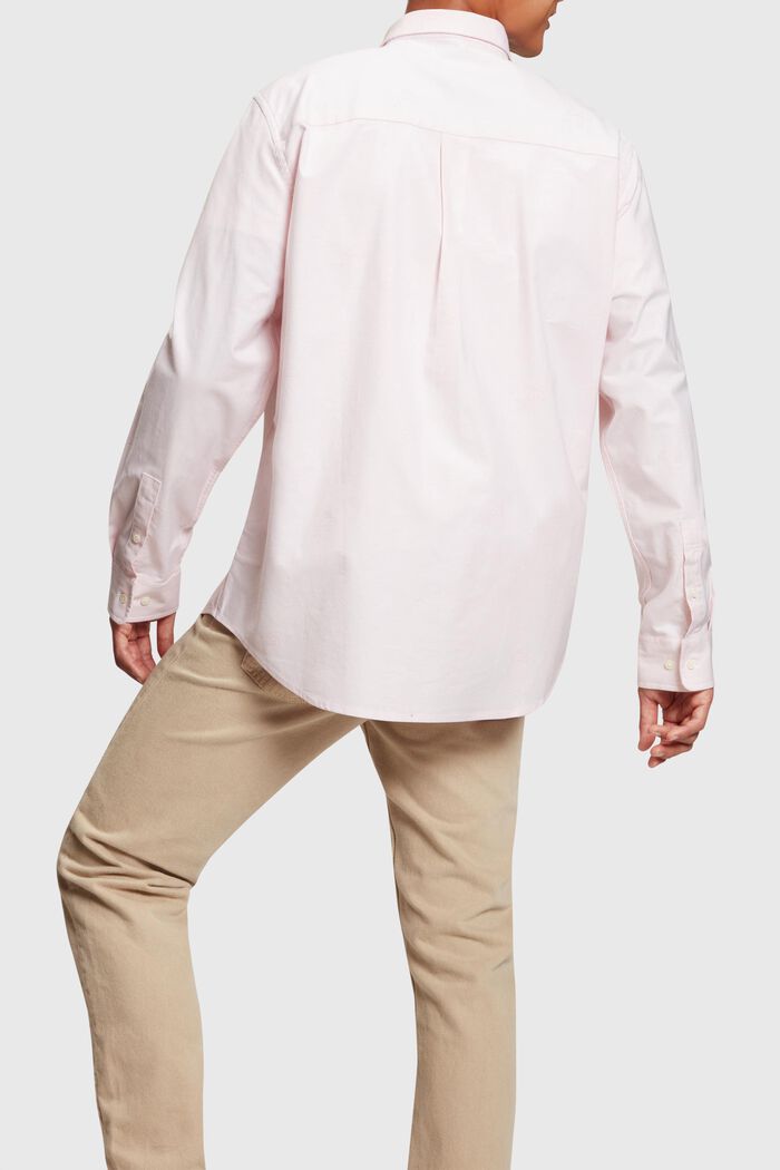 Oxfordskjorte i relaxed fit med alloverprint, LIGHT PINK, detail image number 1