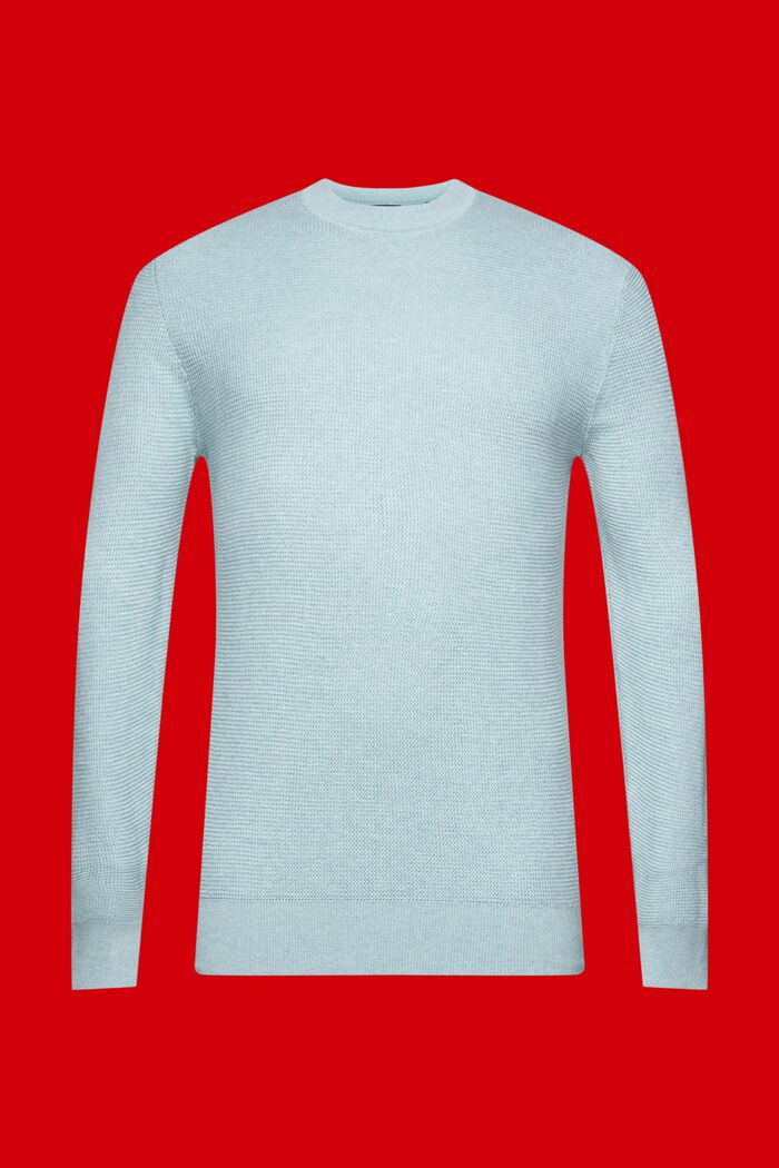 Stribet sweater, GREY BLUE, detail image number 5