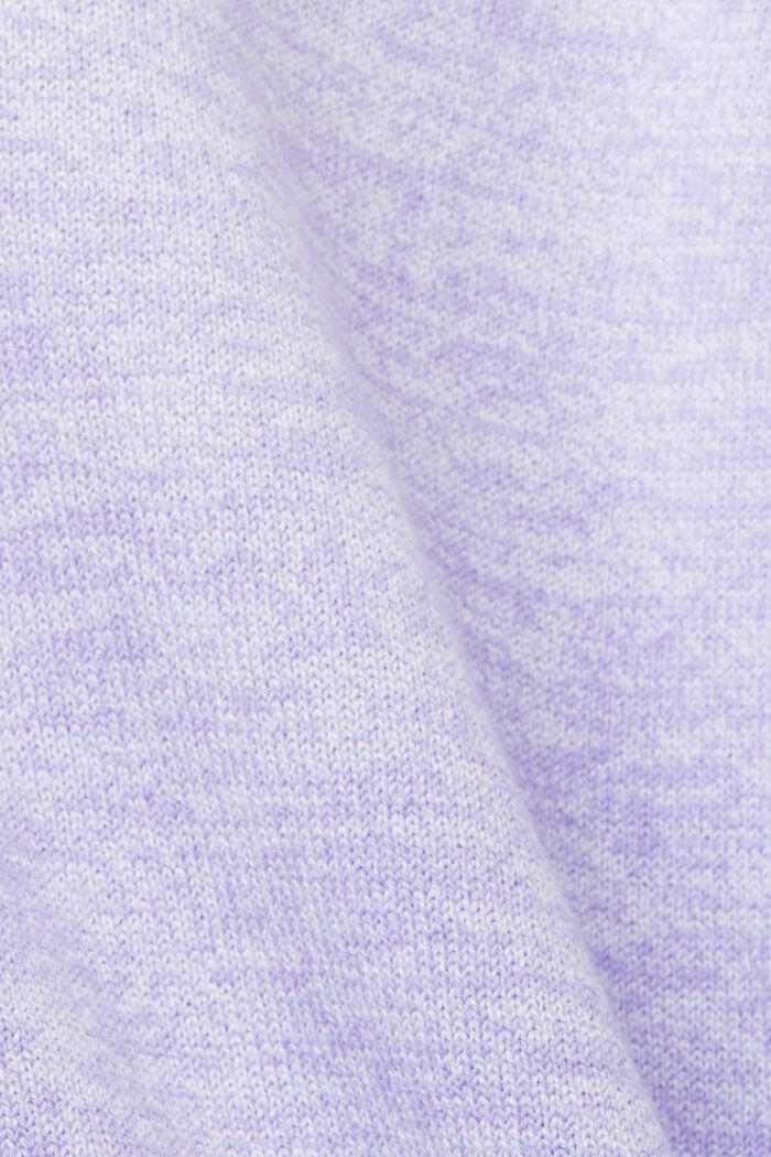 Sweater med flagermusærmer, LAVENDER, detail image number 4