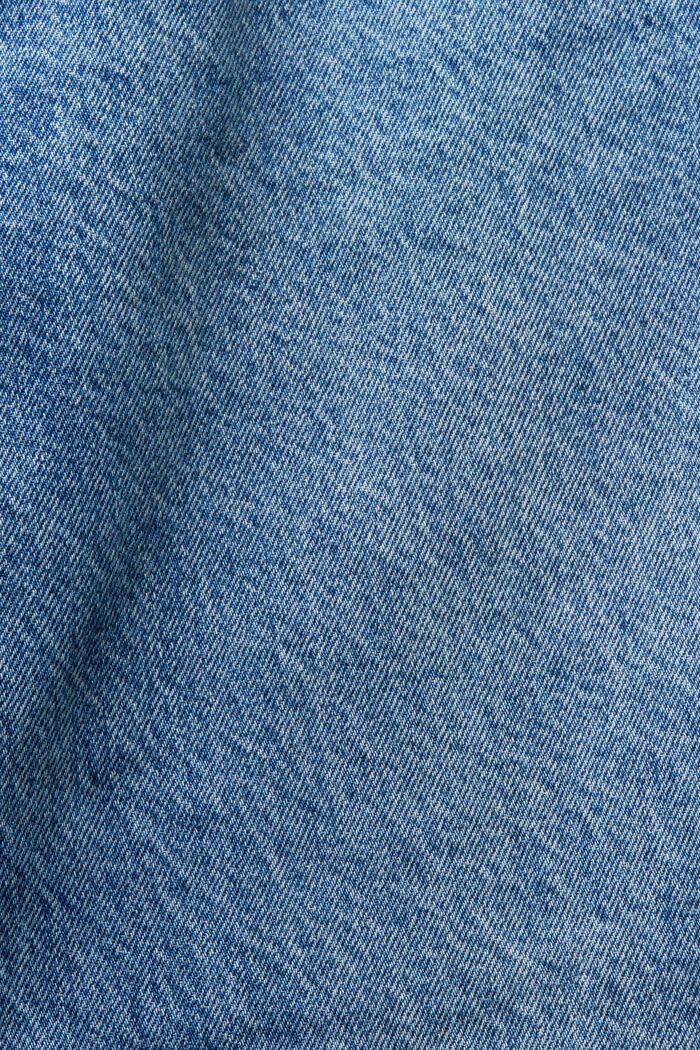 Relaxed retro-jeans med mellemhøj talje, BLUE LIGHT WASHED, detail image number 6