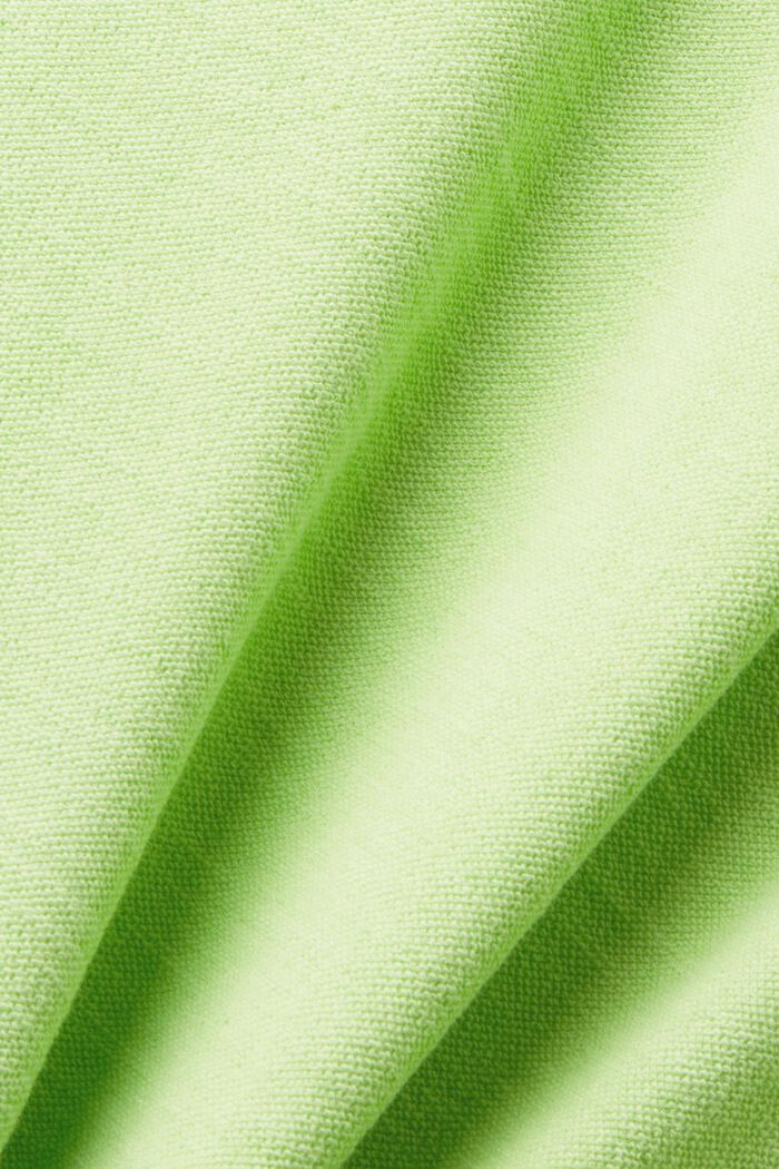 Sweatshirt med struktur, CITRUS GREEN, detail image number 5