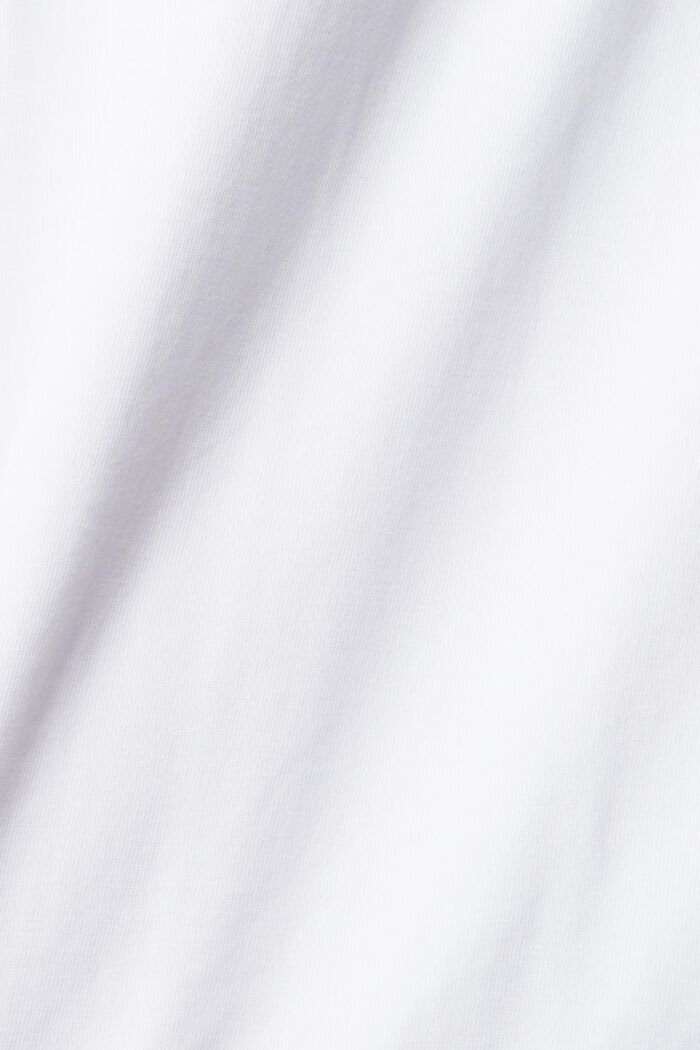 Jerseyskjorte, 100% bomuld, WHITE, detail image number 4