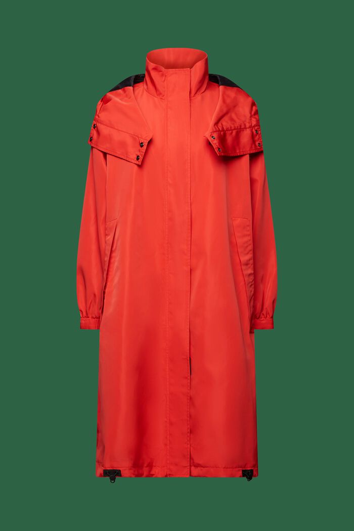 Frakke med aftagelig hætte, RED, detail image number 6