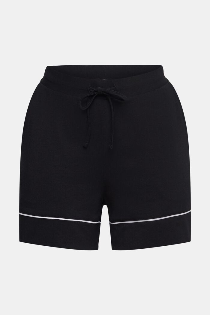 Pyjamas shorts, BLACK, detail image number 6