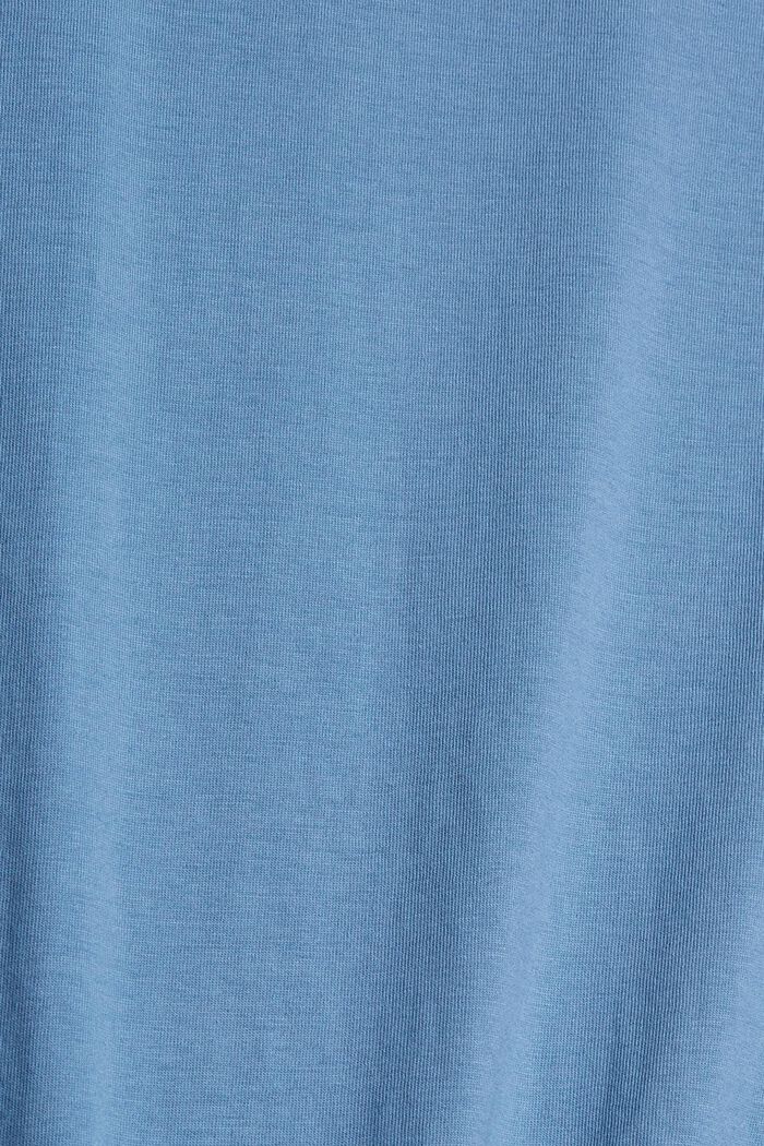 T-shirt i jersey af bomuld, BLUE, detail image number 4