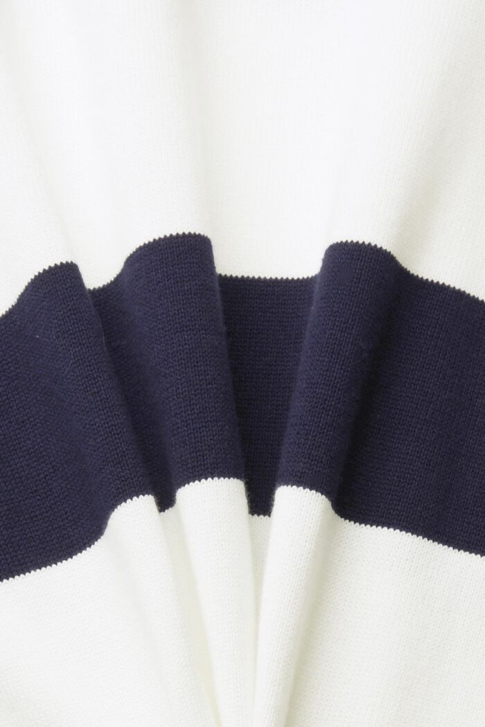 Pullover i strik med løs pasform, NAVY BLUE, detail image number 1
