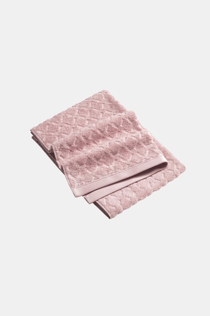 Håndklæde af 100% økologisk bomuld, ROSE, overview