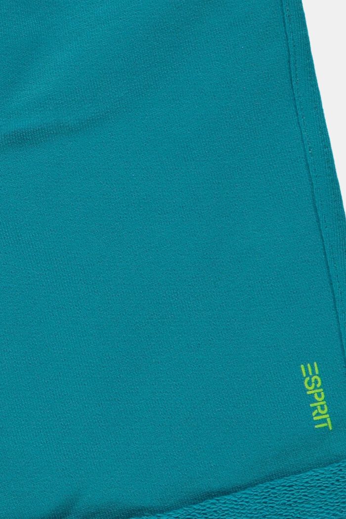 Pakke med 2 par shorts i ren bomuld, AQUA GREEN, detail image number 2