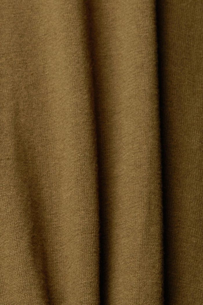 Sweater med rullekrave, KHAKI GREEN, detail image number 4